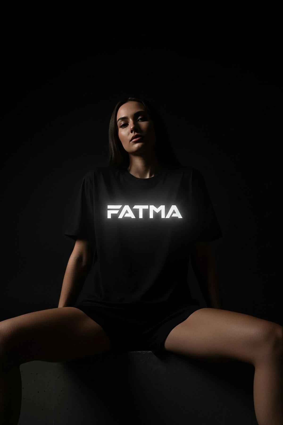 Festival black graphic t-shirt with