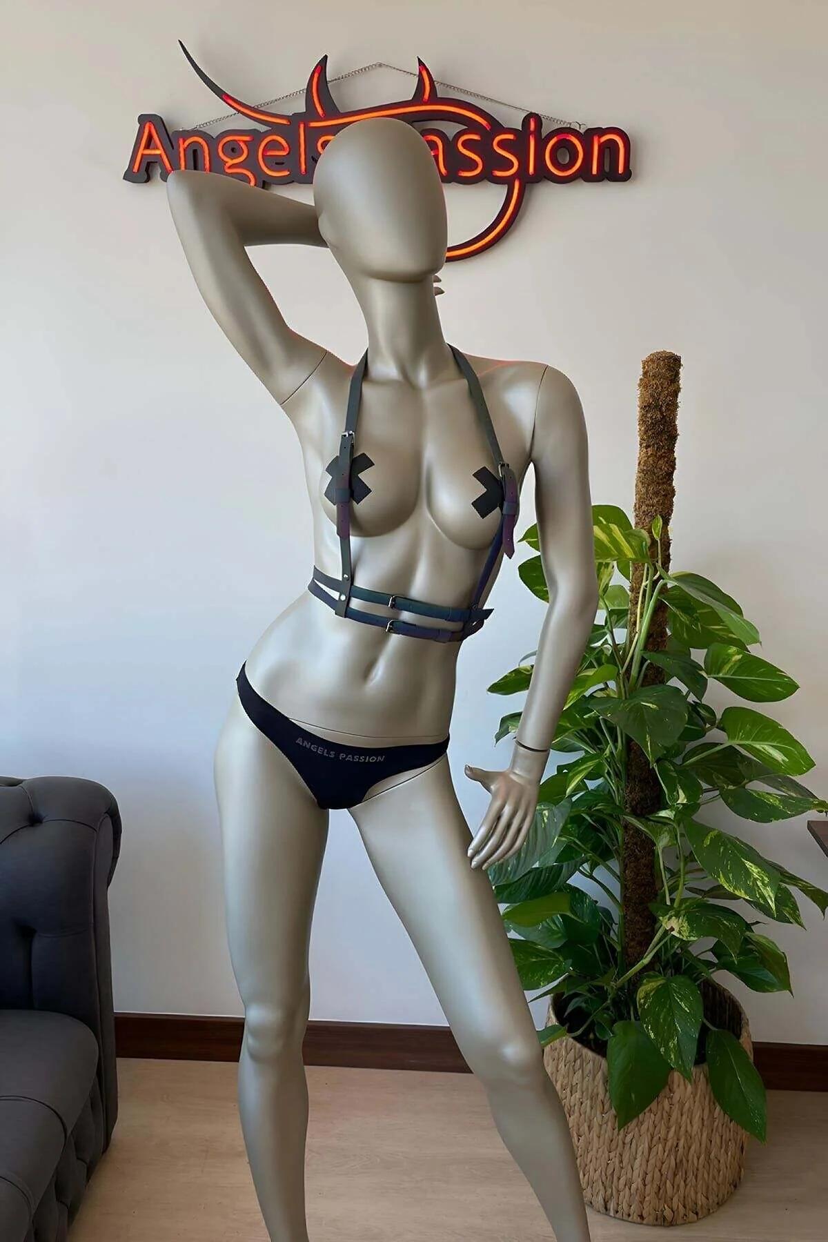Renkli Reflektörlü Göğüs Harness, Karanlıkta Parlayan Göğüs Harness - APFT205