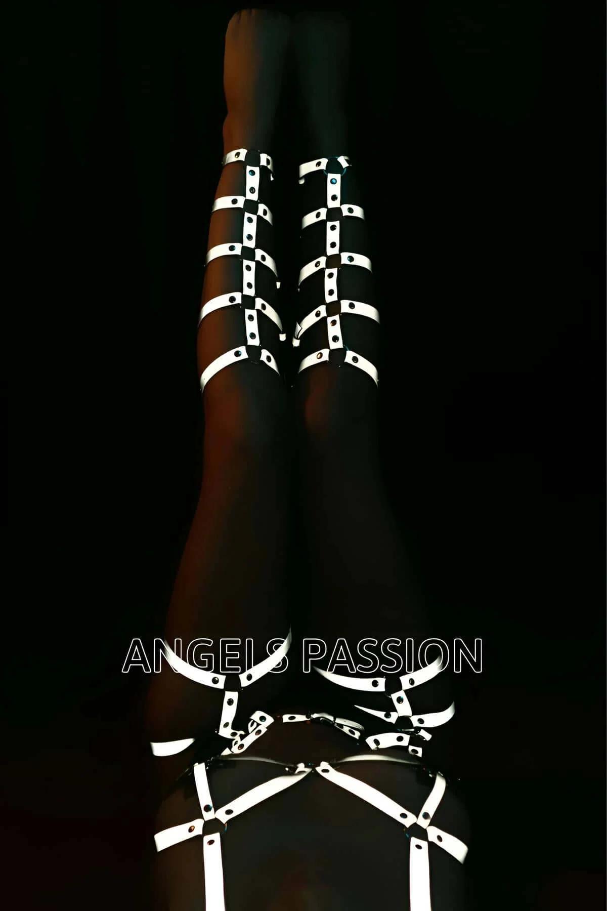 Karanlıkta Parlayan Full Body Harness Set