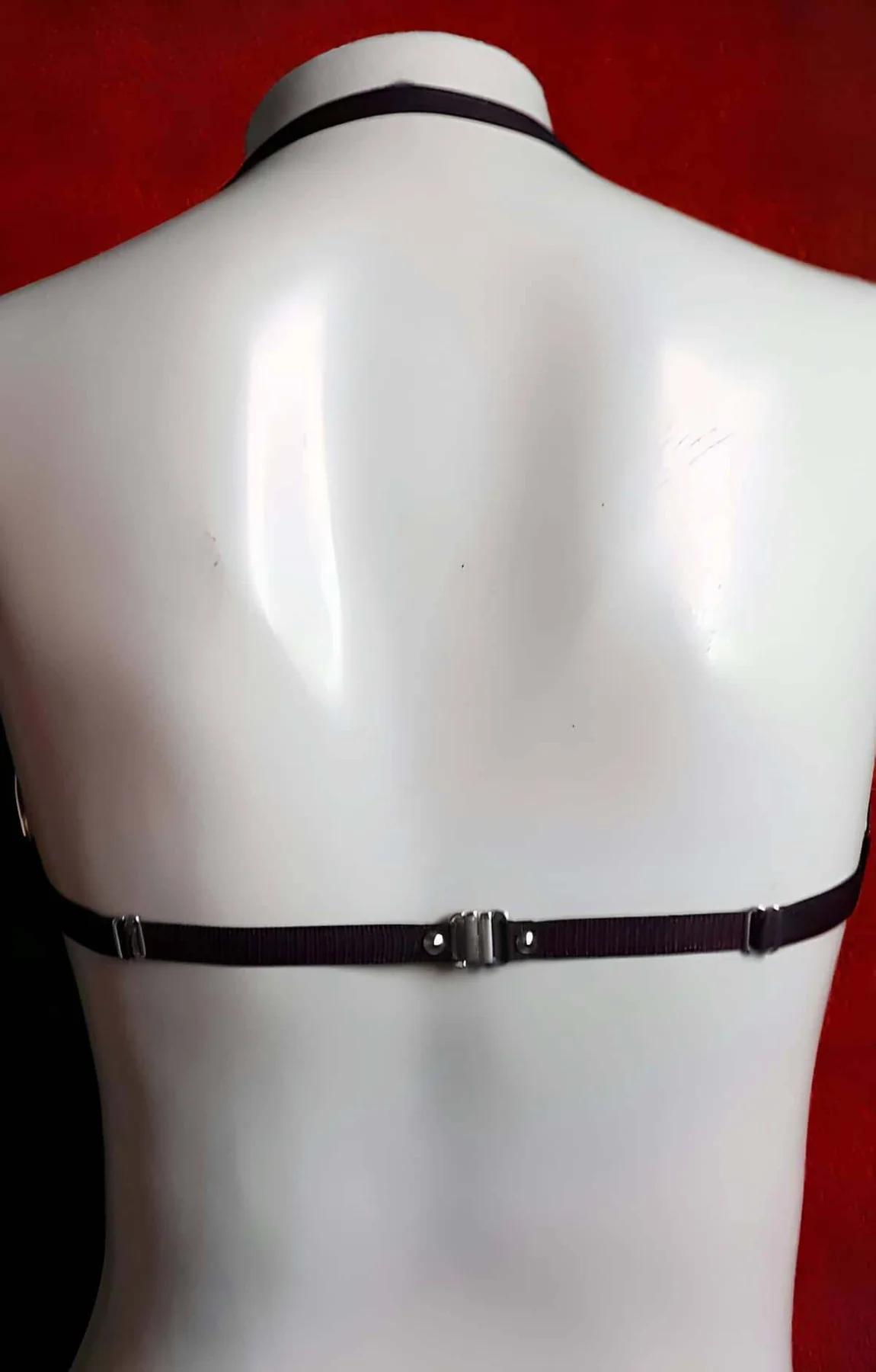 Lastik Sütyen Harness - Seksi Bayan Sütyen Lastik Harness - Seksi İç Giyim