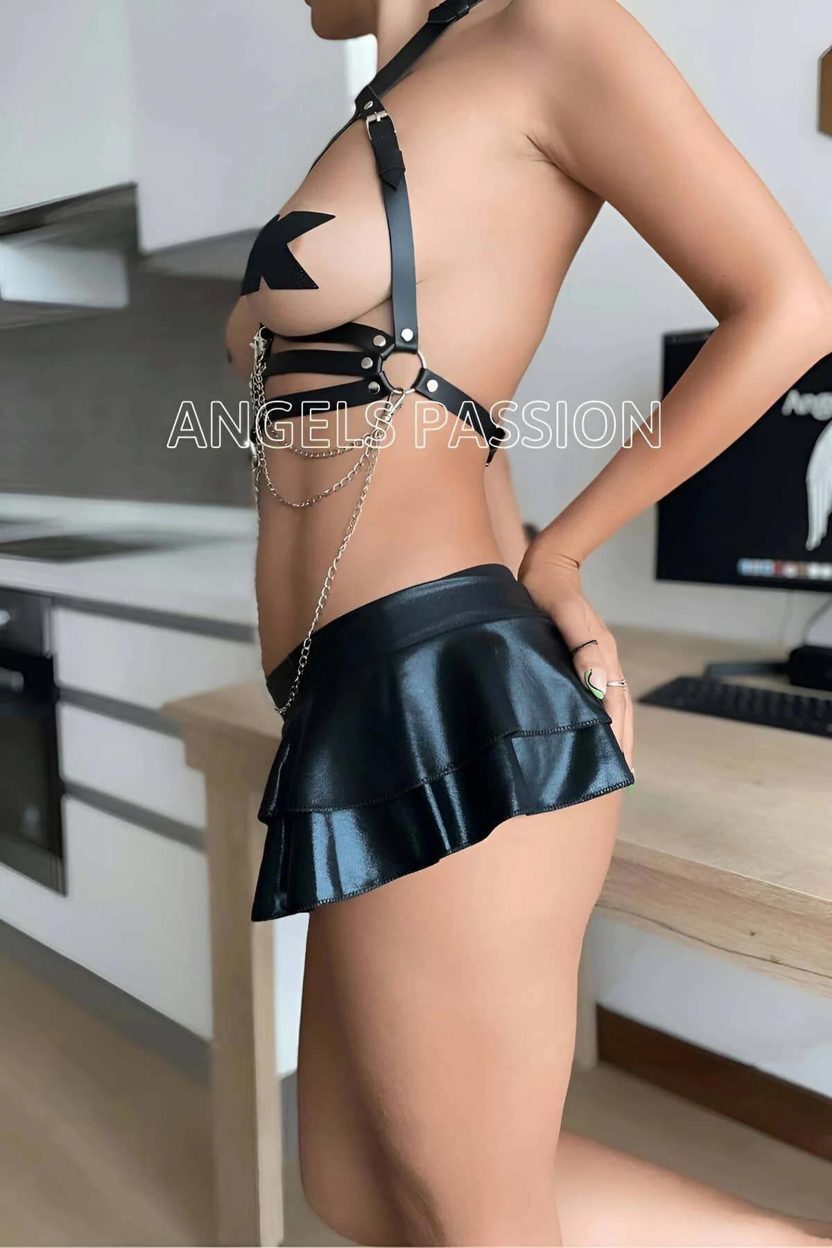 ចិញ្ចៀន O zinc alloy ប្រាក់ ខ្សែច្រវ៉ាក់ 3 ជួរ ព្យួរ
