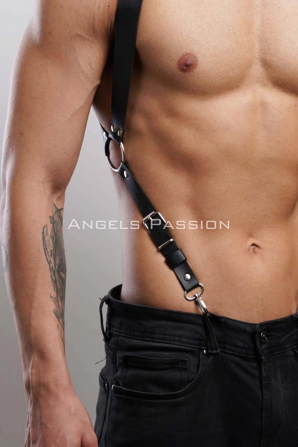 Erkek Göğüs Harness, Erkek Pantolon Kemer, Deri Erkek Kemer