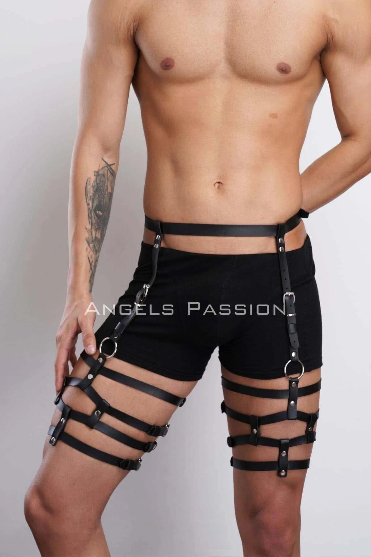 Erkek Bacak Harness, Bacak Kemer ve Bacak Aksesuar, Tarz Erkek Bacak Kemer