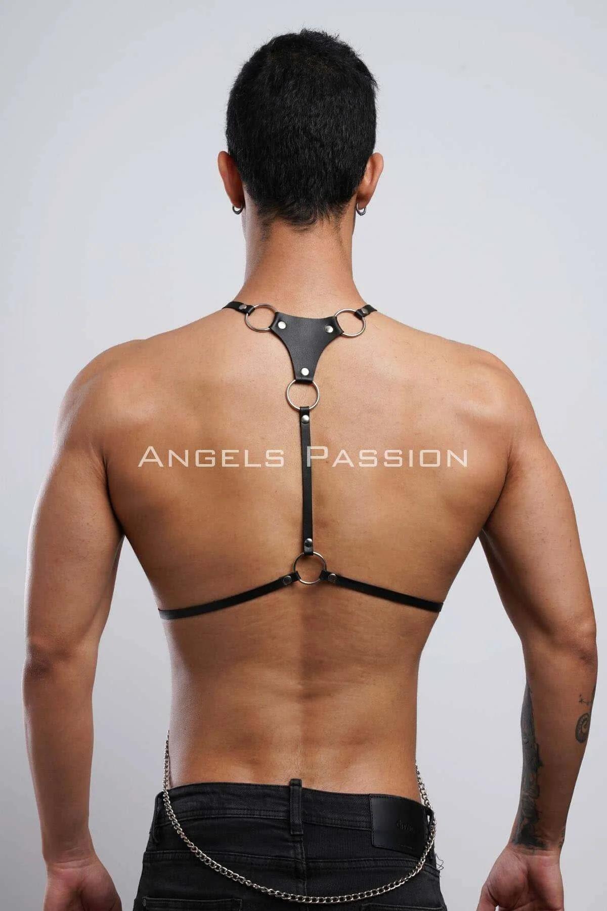 Erkek Omuz Harness - Seksi Erkek Deri Harness - Erkek Harness İç Giyim