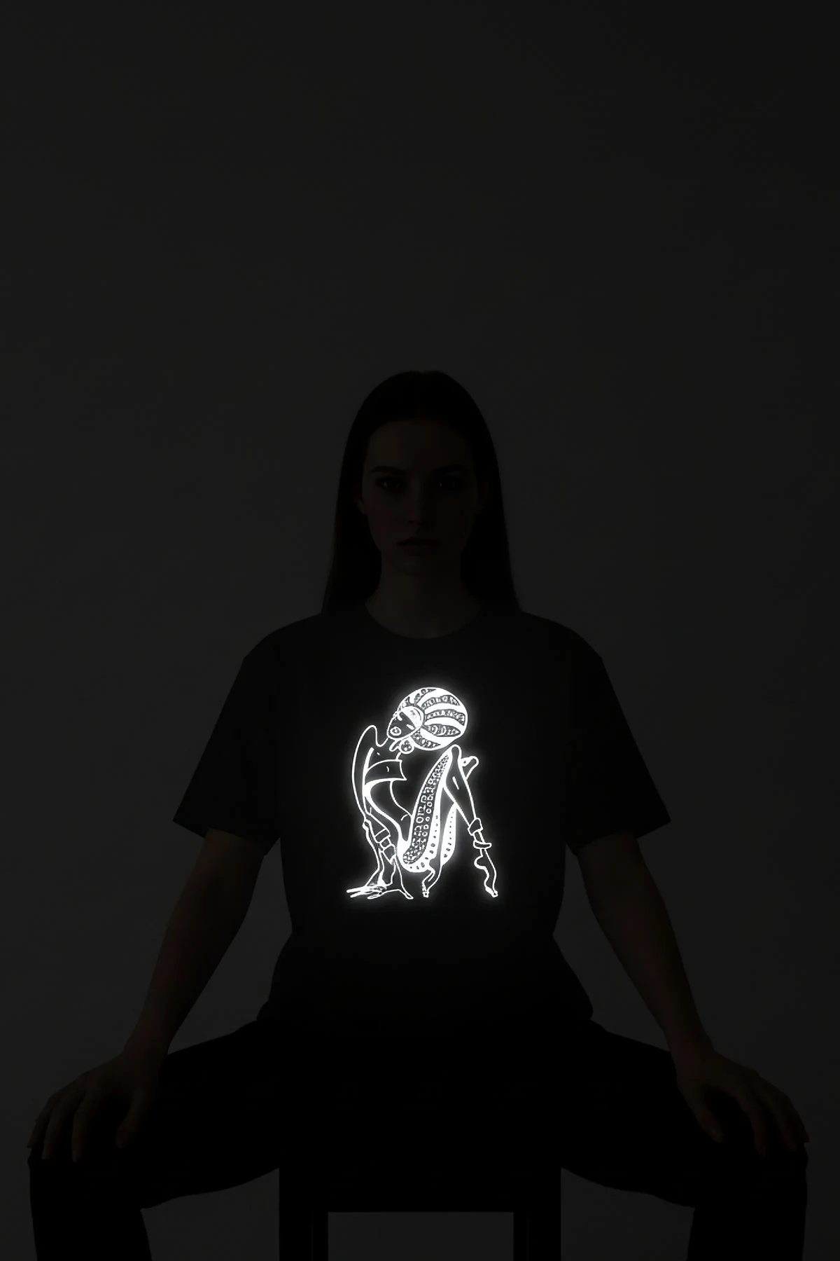 Reflektörlü T-Shirt