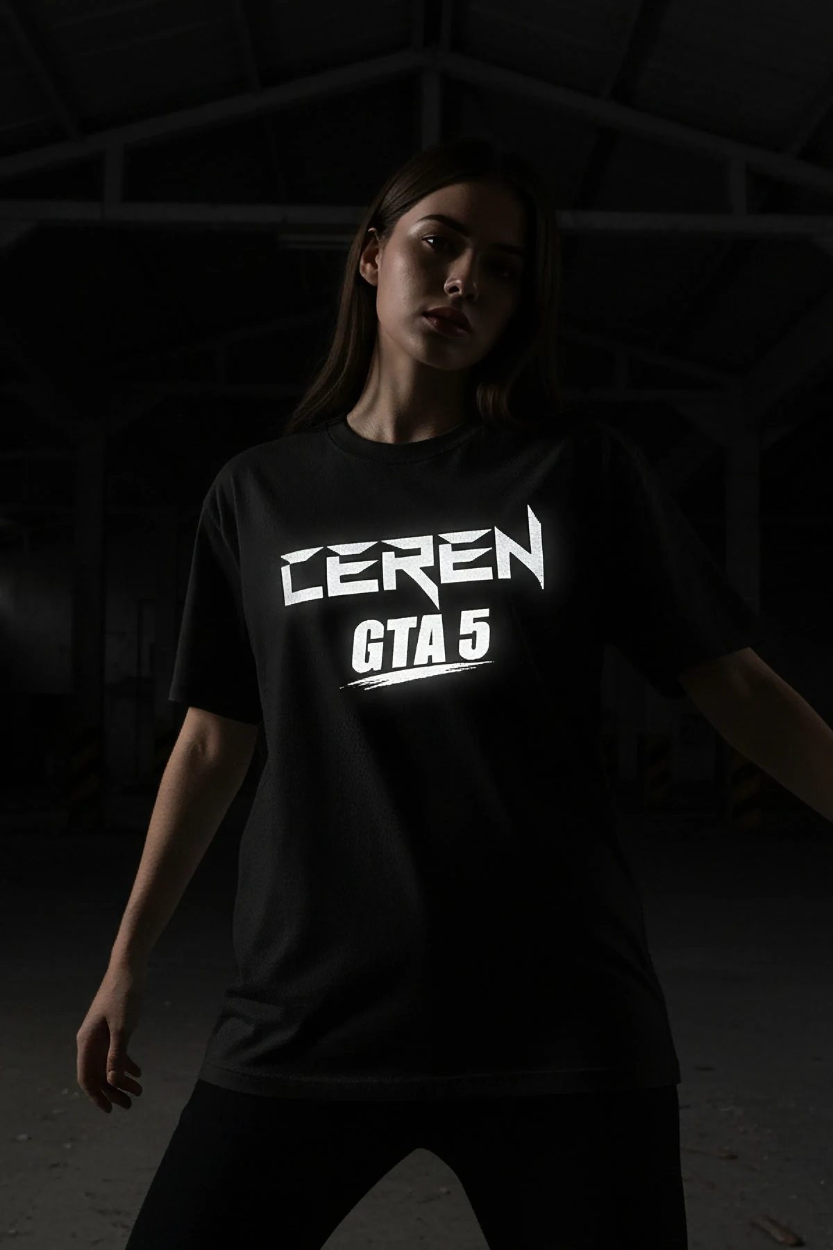 Reflektörlü T-Shirt