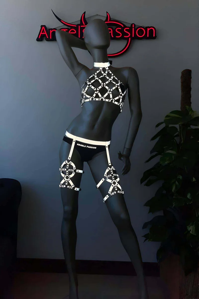 Mens Reflective Strappy Harness