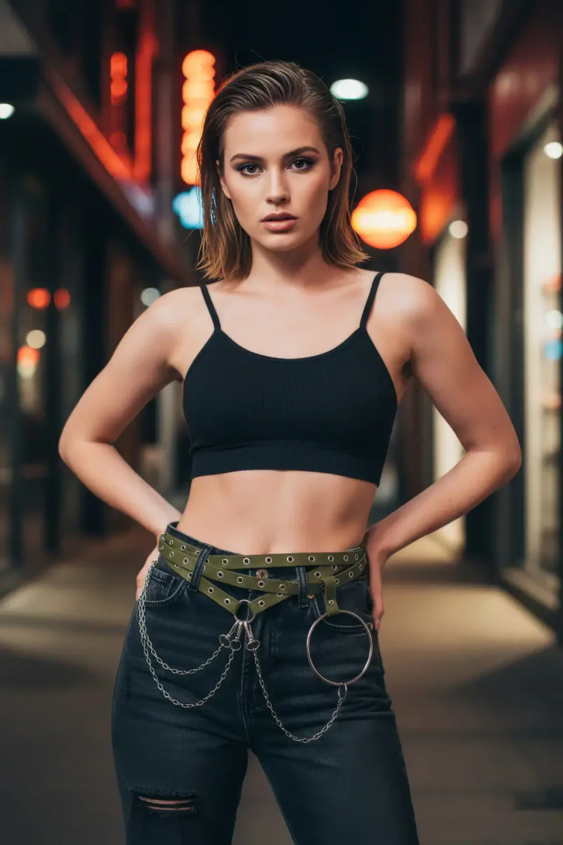 Waist Harness Belt Khaki