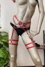 Leather Leg Harness - Image 5