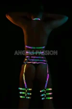 Special Products for Reels Videos: Glow-in-the-Dark Reflective Harness Set - Image 3