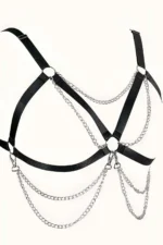 Sexy Rubber Breast Harness - SH799 - Image 3