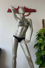 Mesh-Look Sexy Chest Harness with Reflective Features - Glows in the Dark - SH443 - Image 5