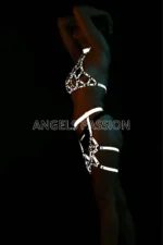 Club Dresses Dancer Outfits Reflective Harness - SH460 - Image 4