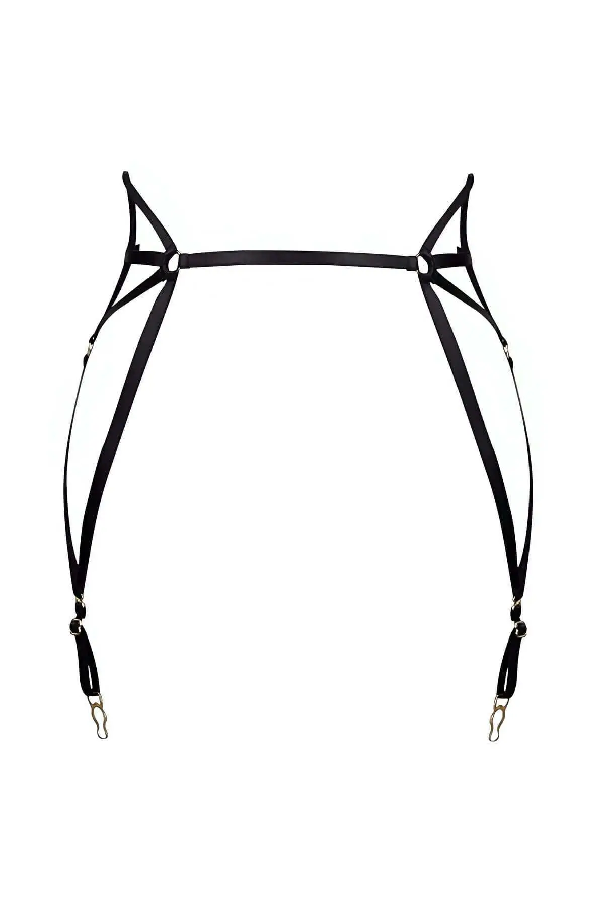 Very Sexy Rubber Garter Harness - SH153
