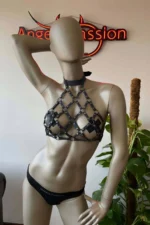 Dancer Outfits - Glow-in-the-Dark Bustier - SH443 - Image 5