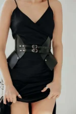 Leather Dress Belt, Stylish Dress Belt - SH1010 - Image 2