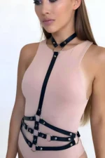 Leather Fantasy Apparel Harness - SH761 - Image 2