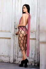 Siyah Deri Harness Detaylı Mini Etek SH410 - Image 3