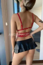 Leather Lingerie Fantasy Leather Bustier - SH511 - Image 4