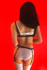 Leather Garter Harness Set - SH228 - Image 2