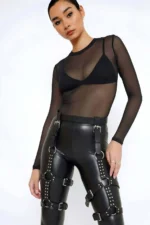 Leather Leg Harness - SH862