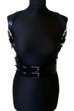 Leather Corset Harness, Stylish Dress Belt - SH914