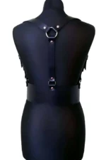 Leather Corset Harness, Stylish Dress Belt - SH914 - Image 3