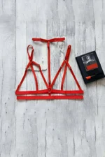 Stylish Elastic Harness Bra - SH143 - Image 3