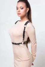 Stylish Leather Back Harness - SH194 - Image 2