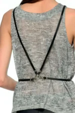 Stylish Harness with V-Back Detail - SH179 - Image 2