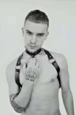 Siyah Deri Tasmalı Halka Detaylı Erkek Harness SHM35