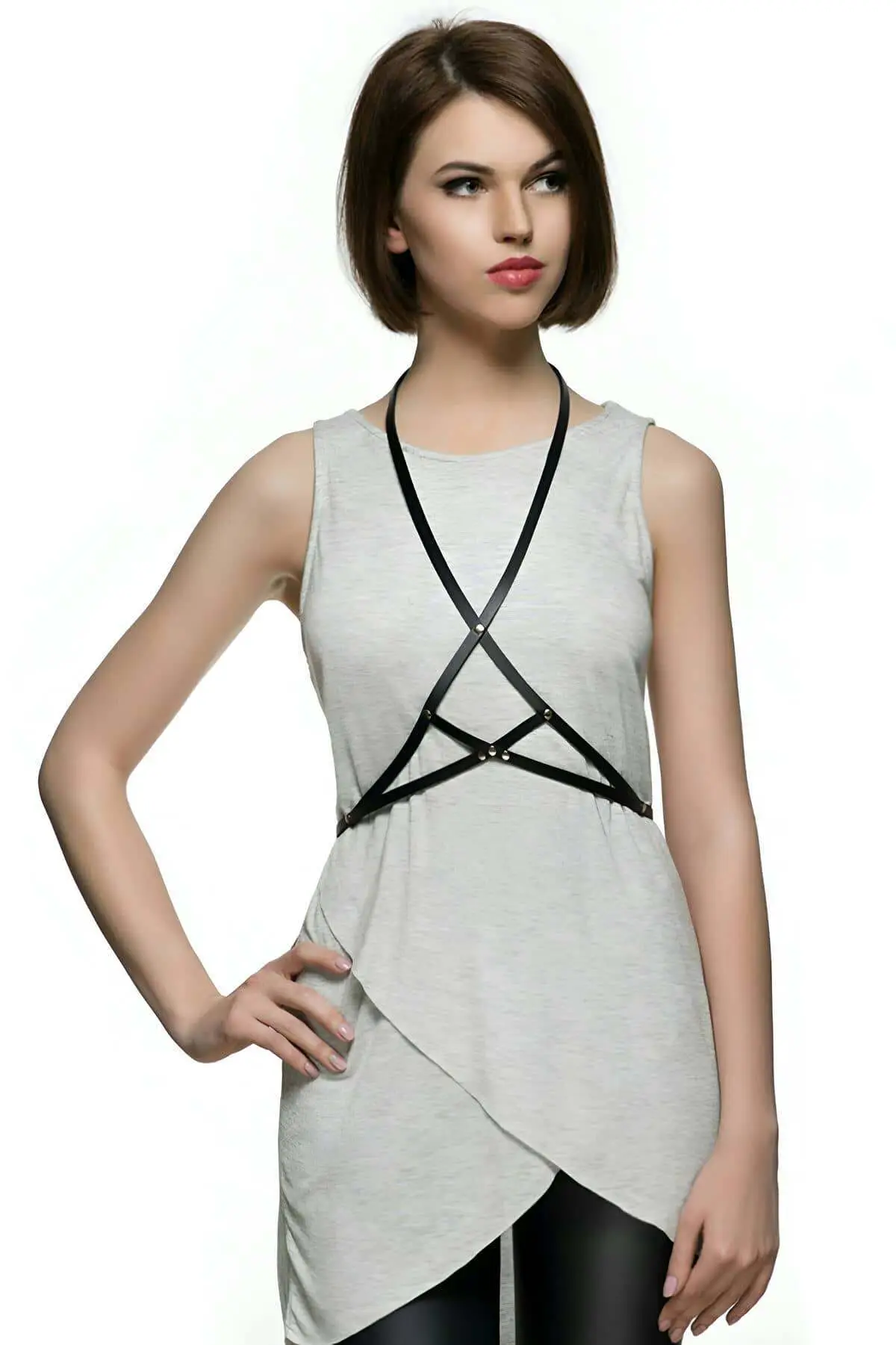 Leather Accessories for T-Shirts and Shirts - SH183