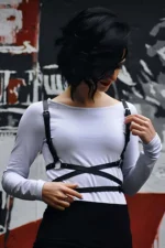 Long and Stylish Waist-Wrapped Harness - SH172 - Image 3