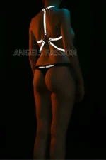 V-Log Dress Accessories White Reflective Harness - SH108 - Image 3