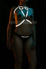 V-Log Dress Accessories White Reflective Harness - SH108 - Image 4