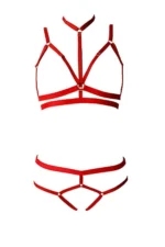 3-Piece Sexy Harness Bra Set - SH144 - Image 3