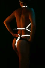 Staple Detail Reflective Body Harness - SH295 - Image 2