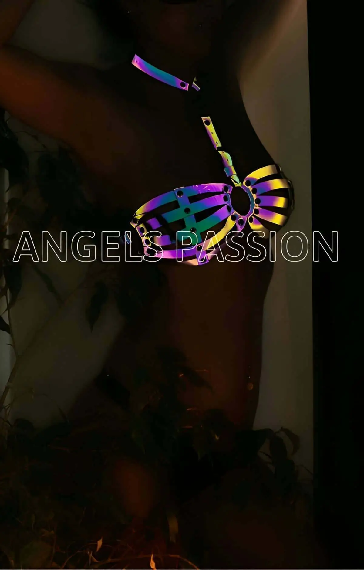 124937.webp Women's Underwear Colorful Reflective Bra - SH224 - Image 1