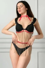 Chain Chest and Skirt Harness Set - SH504