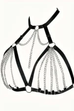 Chain Elastic Sexy Breast Harness - SH805
