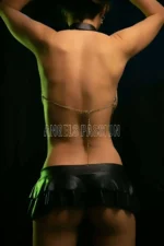 Stylish Chain Leash Harness - SH431 - Image 3