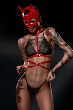 Stylish and Sexy Leather Waist Harness - SH173 - Image 5