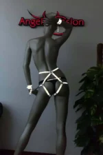 White Reflective Buttock Clamp Harness - SH270 - Image 5