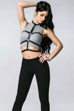 Stylish 3-Row Neck Harness - SH55
