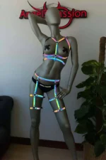 Women's Fantasy Lingerie Glow-in-the-Dark Sexy Harness - SH384 - Image 4