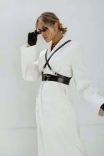 Stylish Women's Leather Belt, Trendy Women's Belt, Belt for Dresses - SH1129 - Image 2