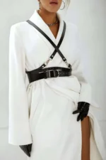 Stylish Women's Leather Belt, Trendy Women's Belt, Belt for Dresses - SH1129 - Image 4