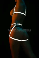 Hip-Wrapping Glow-in-the-Dark Reflective Harness - SH480 - Image 2