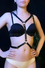 Winged Stylish and Sexy Leather Harness - SH642 - Image 2