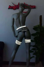 Glow-in-the-Dark Special Leg Harness with White Reflectors - SH358 - Image 4